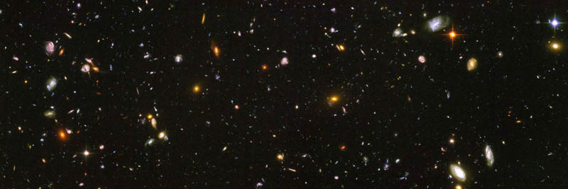 every thing you see here is a galaxy